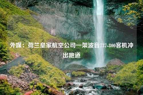 外媒：荷兰皇家航空公司一架波音737-800客机冲出跑道