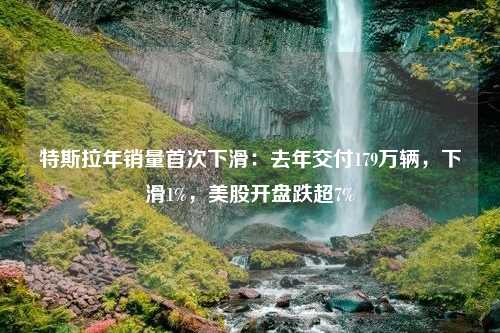 特斯拉年销量首次下滑：去年交付179万辆，下滑1%，美股开盘跌超7%